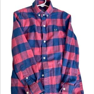 Vineyard Vines flannel checked shirt